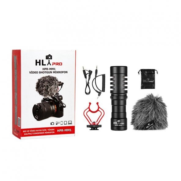 Hlypro HPR-MM1 Condenser Shotgun Mikrofon