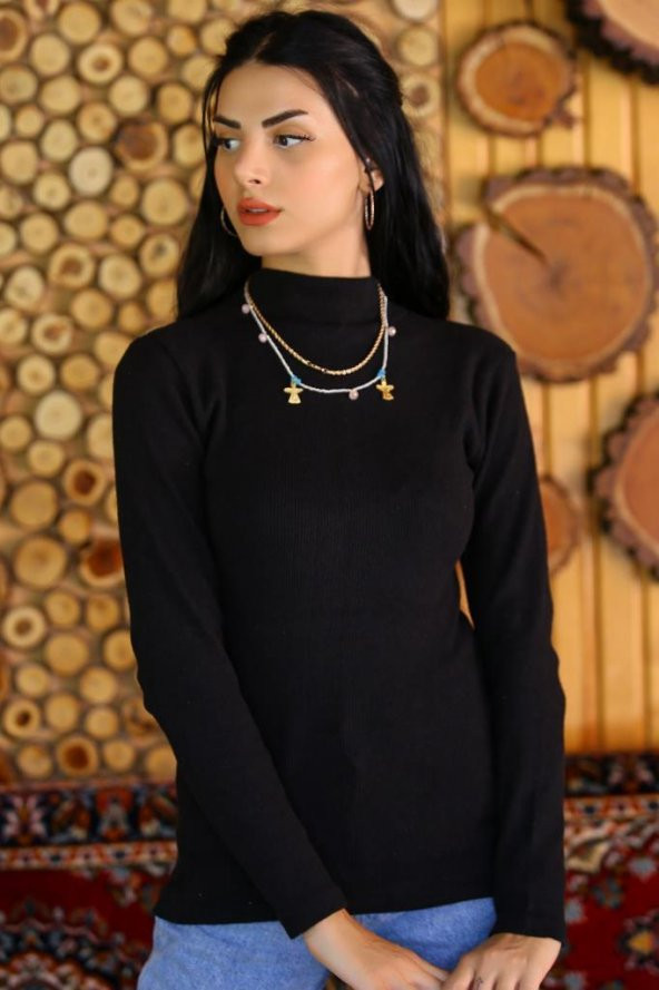 Yarım Balıkçı Body Siyah - 5656.716. - 2