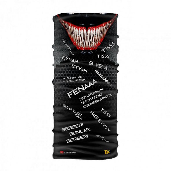 Bu da kaçar mı Cemre Duru Headwear Bandana Boyunluk  CDURU001