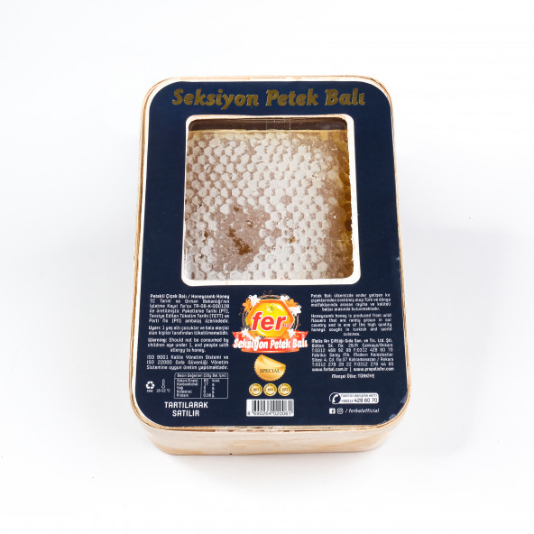 FER SEKSİYON PETEK BALI 500 GR