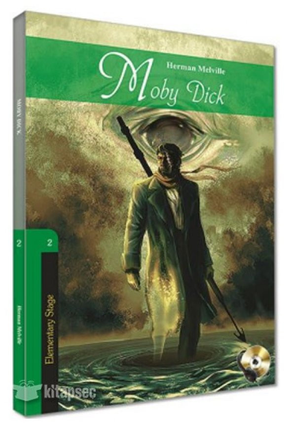 Moby Dick Herman Melville-STAGE 2  Karekodlu İngilizce Hikayeler Kapadokya Yayınları