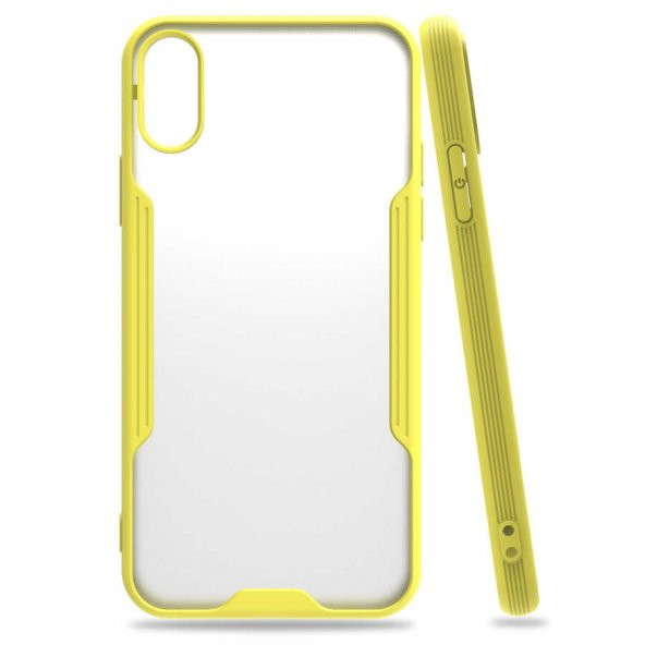 Apple iPhone X Kılıf Zore Parfe Kapak - 6