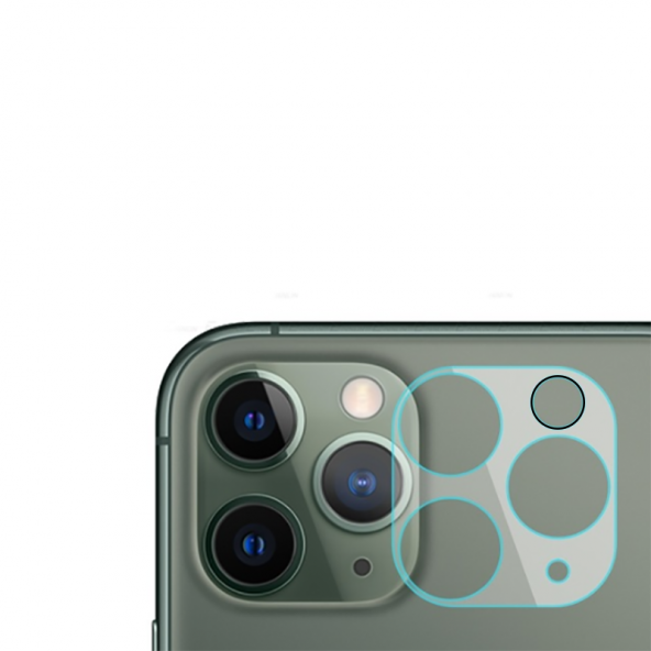 Apple iPhone 12 Pro Zore 3D Full Kamera Koruyucu
