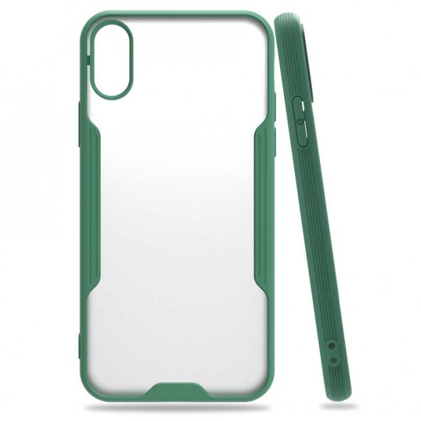 Apple iPhone XS 5.8 Kılıf Zore Parfe Kapak - 5