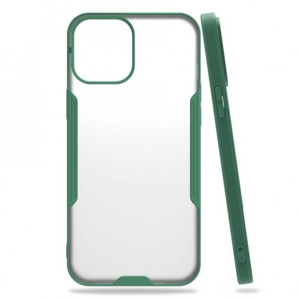 Apple iPhone 12 Mini Kılıf Zore Parfe Kapak - 4