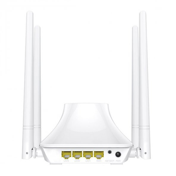 TENDA F6 4 Port Wifi-N 300 mbps 4 Antenli Router Access Point - 2