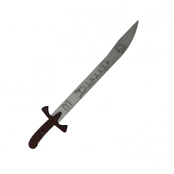 Ahşap Oyuncak Seti 5 Parça, KALKAN + BALTA + KILIÇ + KARAMBİT + OK YAY TAKIMI, Diriliş Ertuğrul, IYI - 4