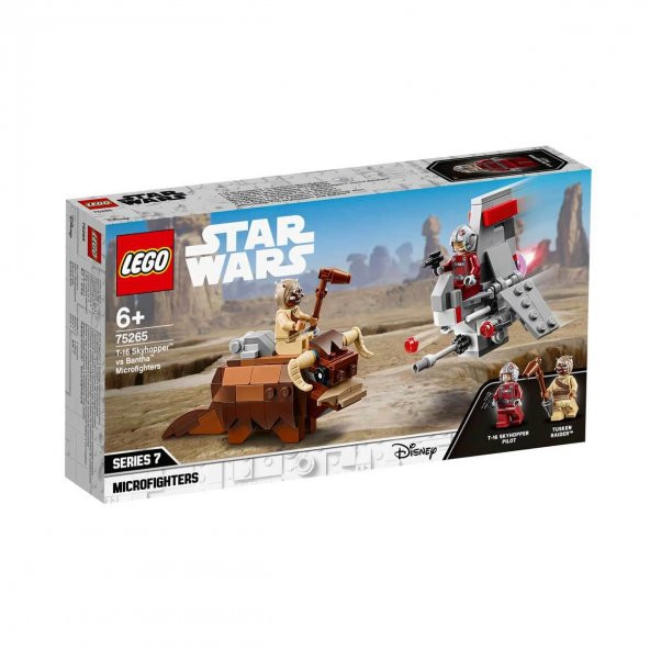 LEGO-75265 Star Wars™ T-16 Skyhopper™ ve Bantha™ Mikro Savaşçılar