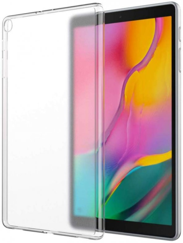 Samsung Galaxy Tab A7 10.4 (2020) T500 Silikon TPU Şeffaf Kılıf