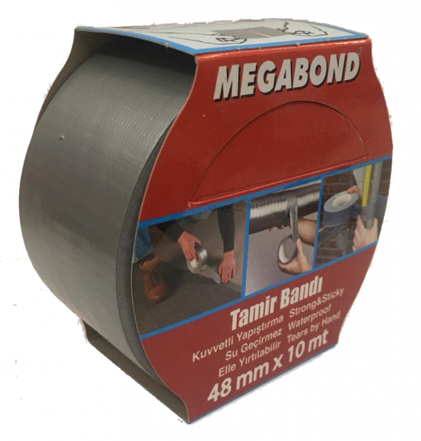 TAMİR BANDI GRİ 48 MM 10 MT MADE-MEGABOND
