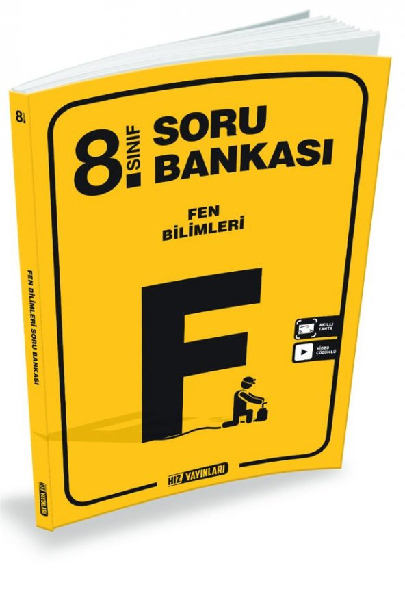 8. Sınıf LGS Fen Bilimleri Soru Bankası Kitabı Hız Yayınları - 1