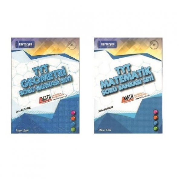 Kartezyen TYT Matematik Geometri Mavi Set 2 Kitap - 1