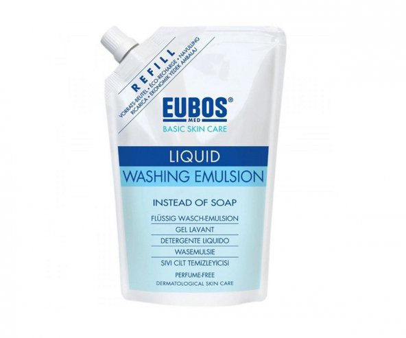 Eubos Washing Emulsion Sıvı Cilt Temizleyici Refil Ambalaj 400 Ml