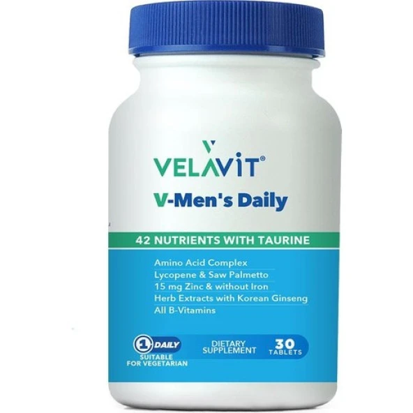 Velavit V-Mens Daily 30 Tablet