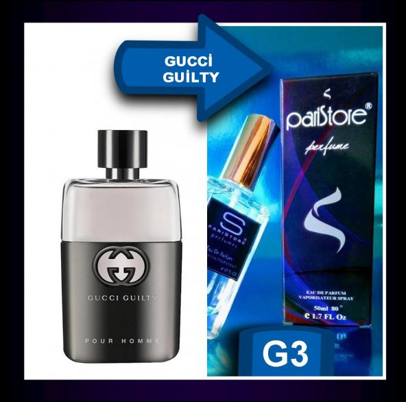 Paristore Parfüm Erkek G-3 Glty - 2