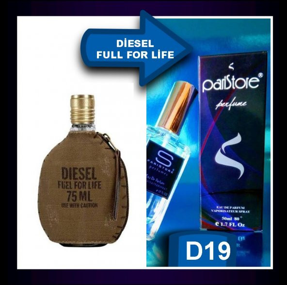 Paristore Parfüm Erkek D-19 - 2