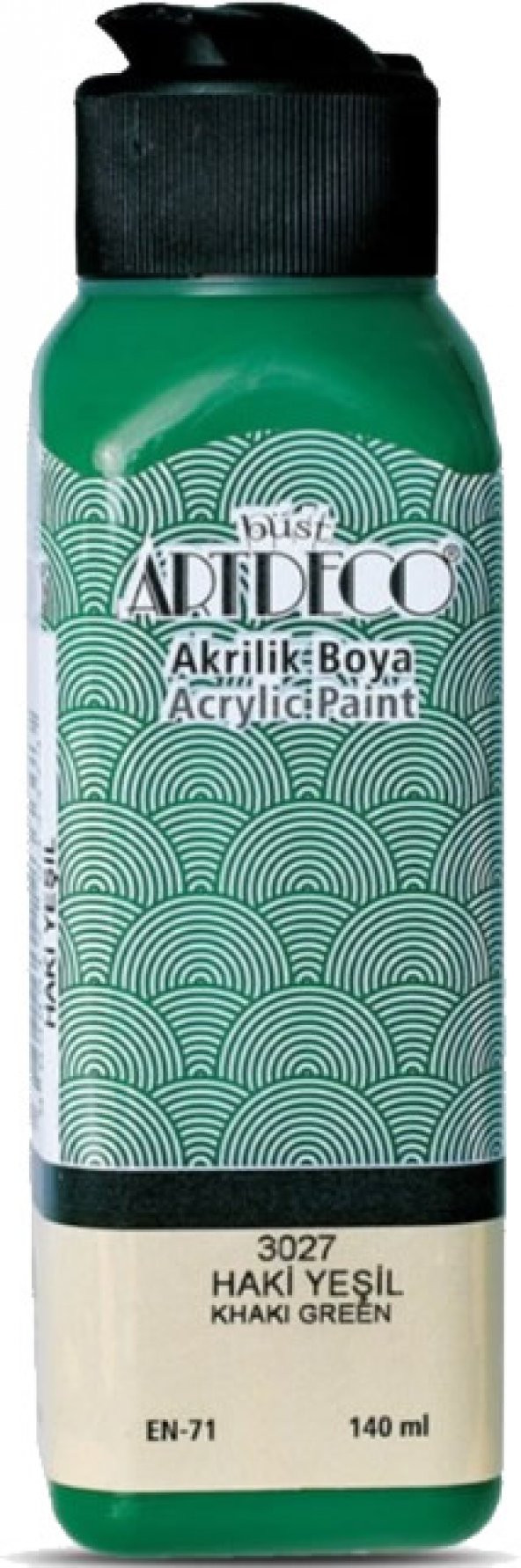 Artdeco 3027 140 ml Haki Yeşili Akrilik Boya