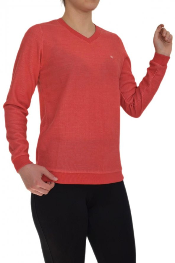Bayan V Yaka Sweatshirt BGLNT86940 - 10