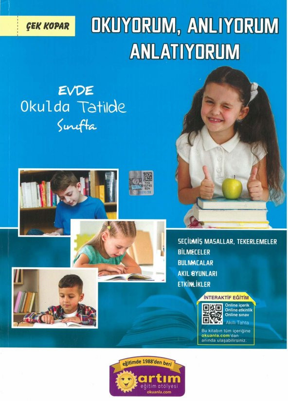 Okuyorum-Anlıyorum-Anlatıyorum (Mavi+7)