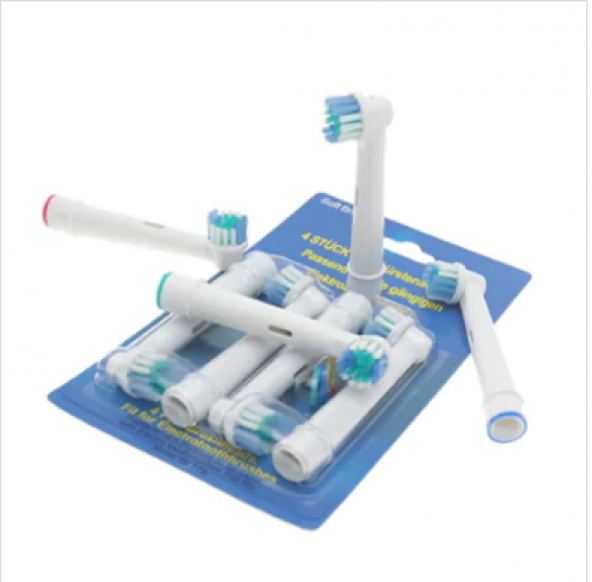 Diş Fırçası Yedek Başlığı Elektrikli Fırça Başlık 4 Adet - Resim 3