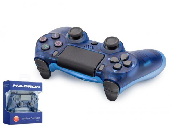 HADRON HD323F OYUN KOLU PS4 TRANSPARENT MAVİ