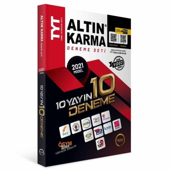 Altın Karma Tyt 10 Farklı Yayın 10 Farklı Deneme Yeni 2021