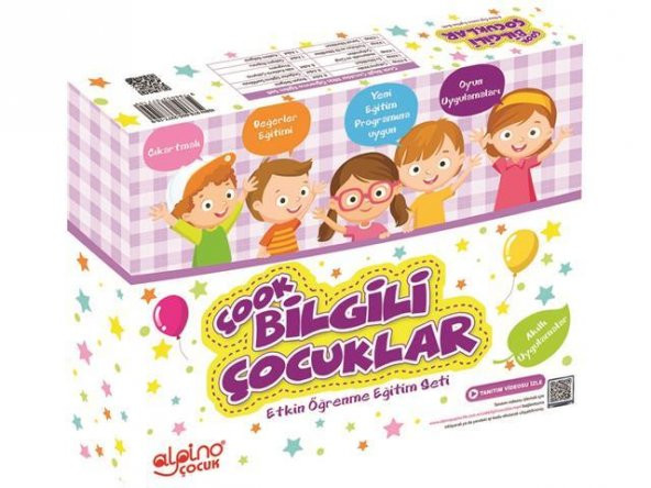 KIRMIZI BEYAZ ÇOOK BİLGİLİ ÇOCUKLAR 4+