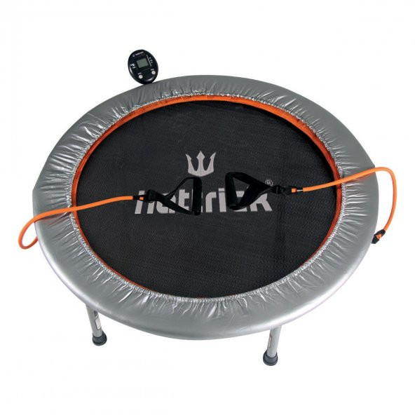 Trambolin Sayaçlı ve Lastikli Egzersiz 92 cm - 1