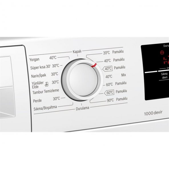 Bosch WAJ20170TR 7 kg 1000 Devir Çamaşır Makinesi A+++ - 2