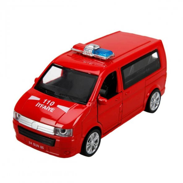 Sunman 1:32 Sesli ve Işıklı Şehir Kurtarma Araçları 13 cm - 2