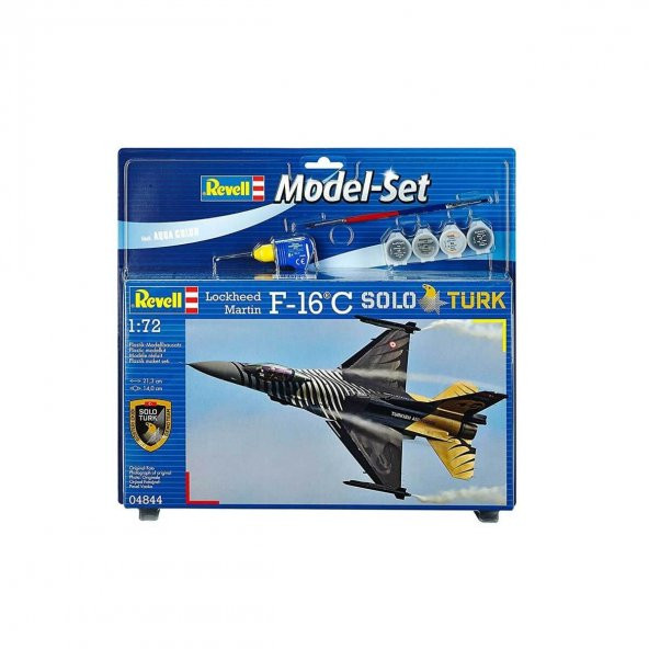 Revell 1:72 F-16C Solo Türk Model Set Uçak - 2