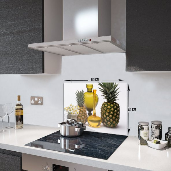 DECORITA Cam Ocak Arkası Koruyucu- Otantik Dekor - 3