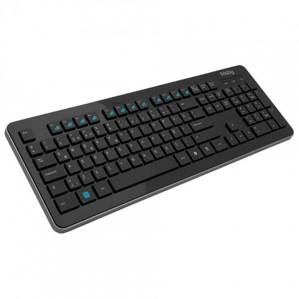 FRISBY Q KABLOLU KLAVYE-MOUSE SET,OFİS,SİYAH - 2