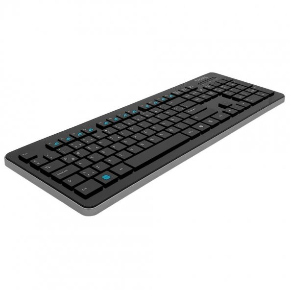 FRISBY Q KABLOLU KLAVYE-MOUSE SET,OFİS,SİYAH - 4