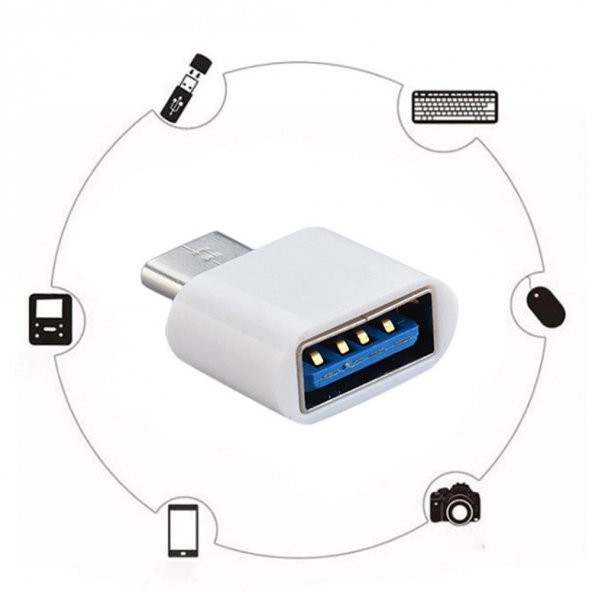 DAYTONA FIX RD01 USB3.1 TYPE-C OTG = USB3.0 FLASH DRIVER Çevirici Adaptör - 3