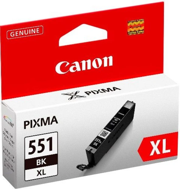 CANON CLI-551XL BK 7250-5450-6350 MUR.KART.11ML