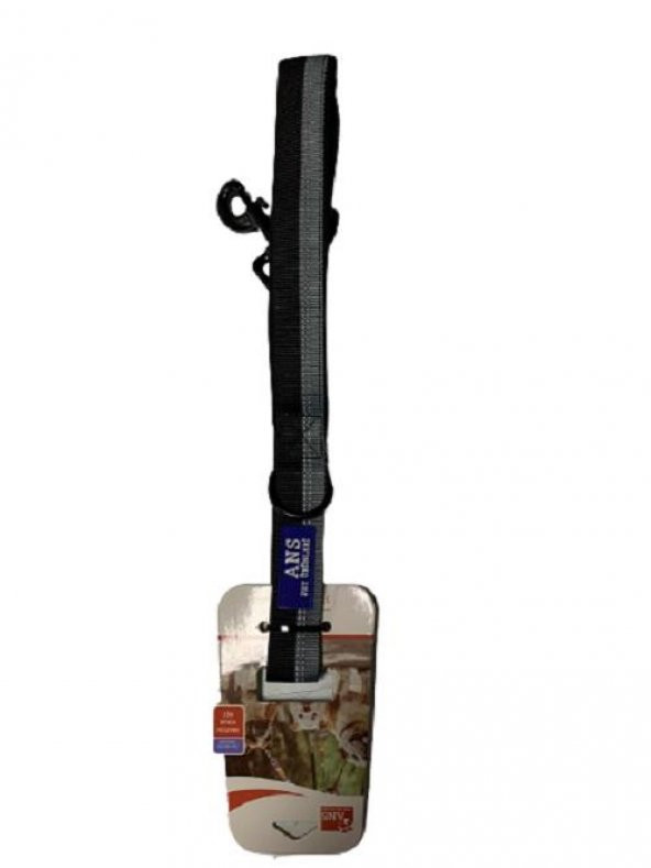 ANS İki Renkli Köpek Gezdirme Tasması 2,5cm Genişlik, 120-180cm Uzunluk