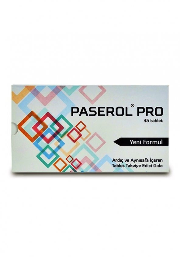 Paserol Pro 45 Tablet Yeni Formül Daha Güçlü