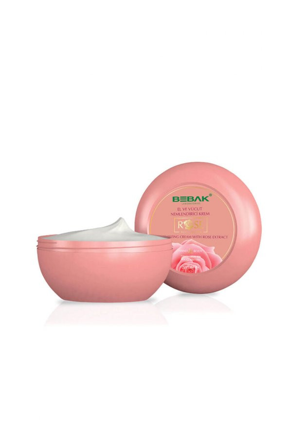 Bebak Acıbadem Gül Özlü El Ve Vucut Kremi 200ml - 1