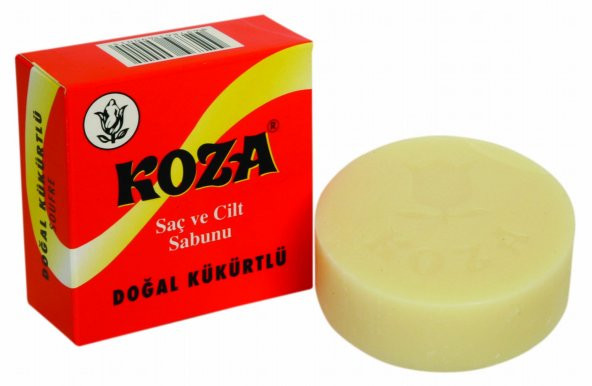 Koza Doğal Kükürtlü Sabun Saç Ve Cilt Sabunu 100gr - 1