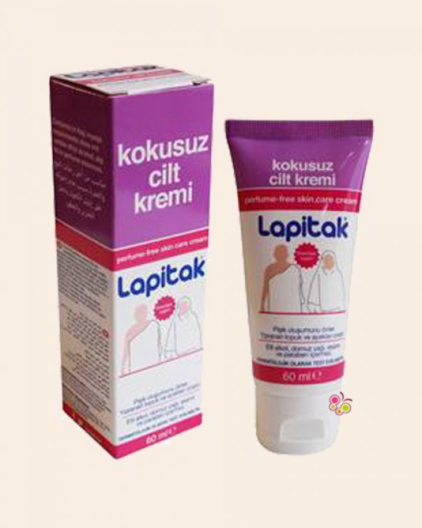 Lapitak Kokusuz Cilt Kremi 60ml Pişik Kremi - 1