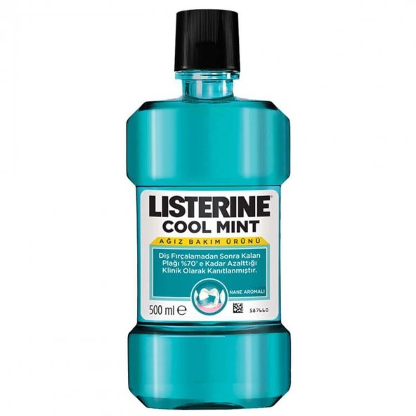 Listerine Ağız Bakım Suyu Cool Mint 500ml - 1