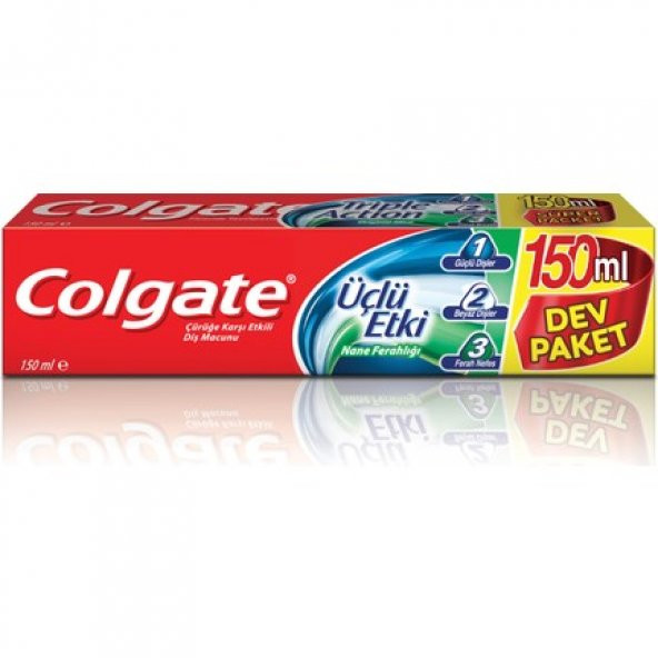 Colgate Diş Macunu Üçlü Etki Dev Paket 150ml - 1