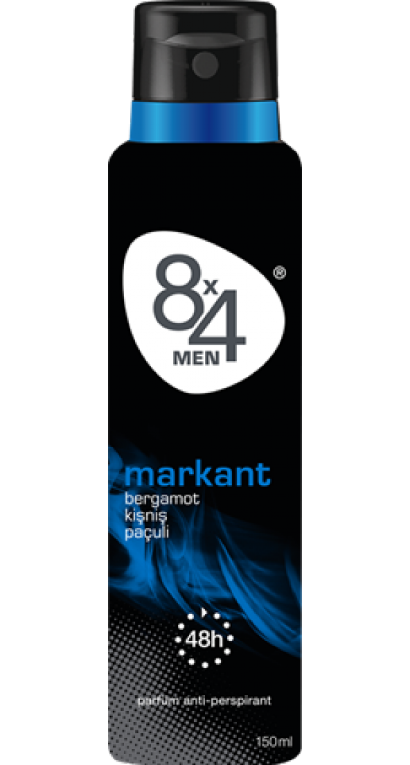 8x4 Deodorant Erkek Markant 150 ml