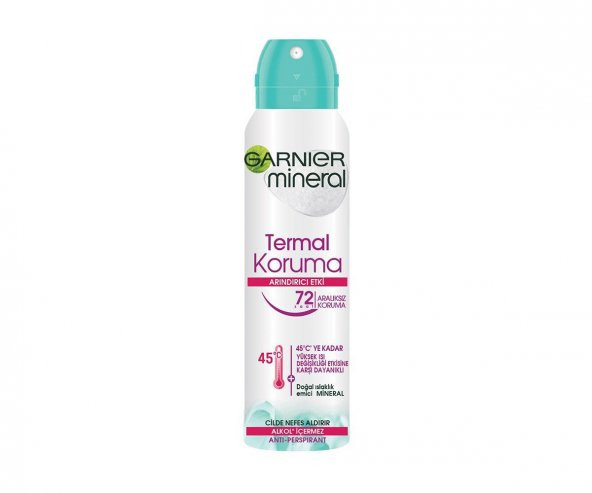 Garnier Mineral Termal Koruma Kadın Sprey Deodorant