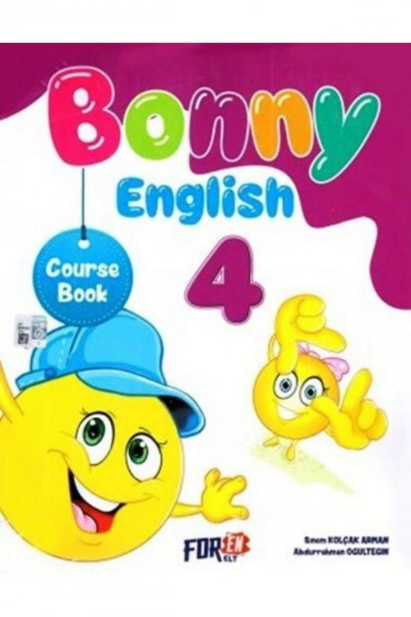 Berkay Yayıncılık Foren Elt 4. Sınıf Bonny English Course Book + Activity Book