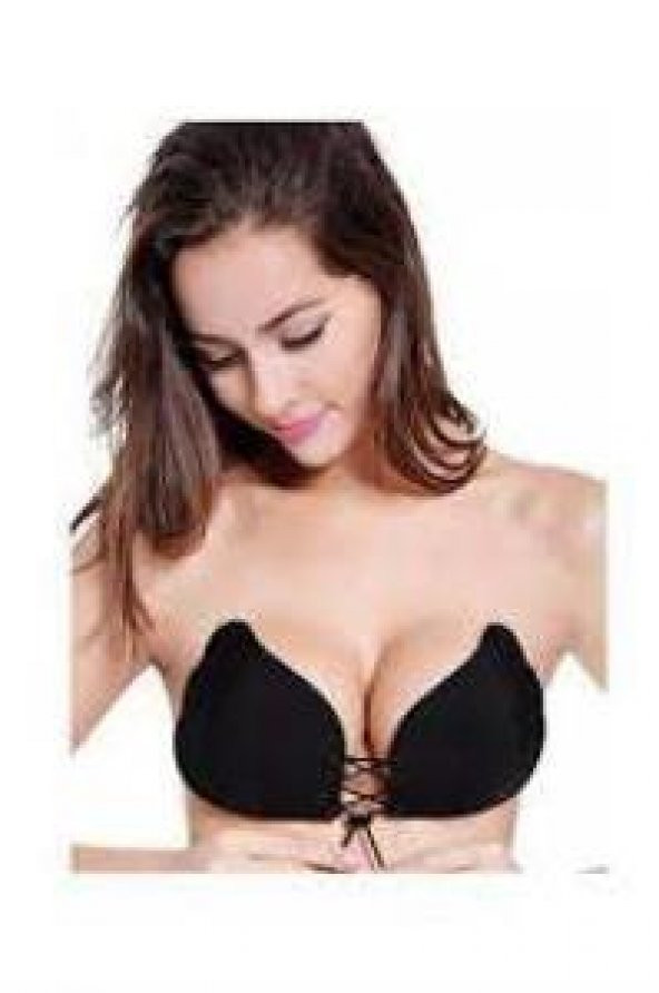 Bayan Angel Bra Renkli Push-Up Straplez Askısız Sütyen - 7