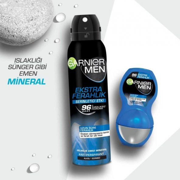 Garnier Men Ekstra Ferahlık Aerosol Sprey 150 Ml Sprey - 2