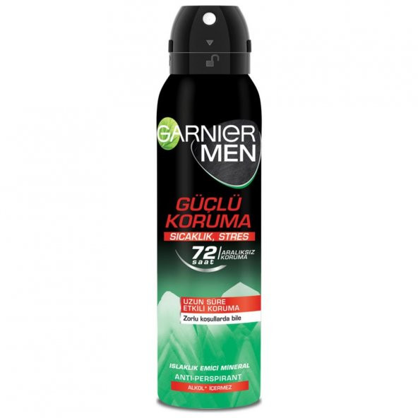 Garnier Men Güçlü Koruma Aerosol Sprey 150 Ml - 2