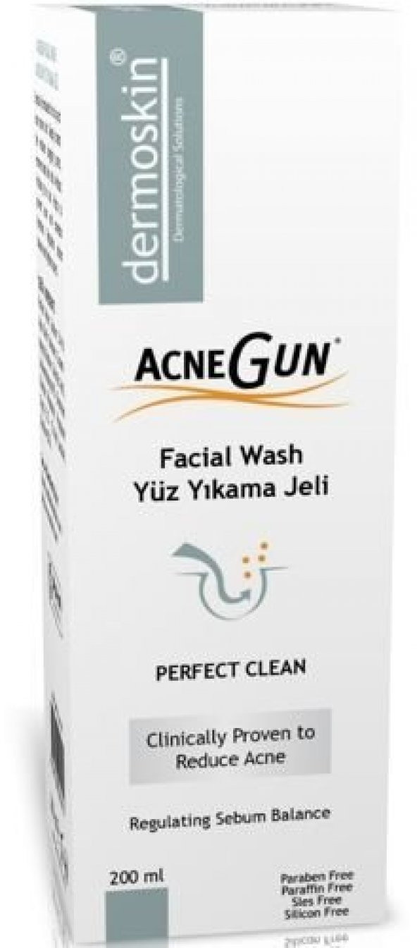 Dermoskin Acnegun Yüz Yıkama Jeli